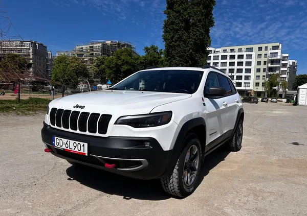 jeep cherokee podkarpackie Jeep Cherokee cena 91000 przebieg: 87000, rok produkcji 2019 z Gdańsk